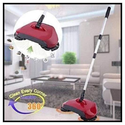 Floor Dust Cleaning MOP Broom with Dustpan Multi Functional Broom Machine for Home & Office