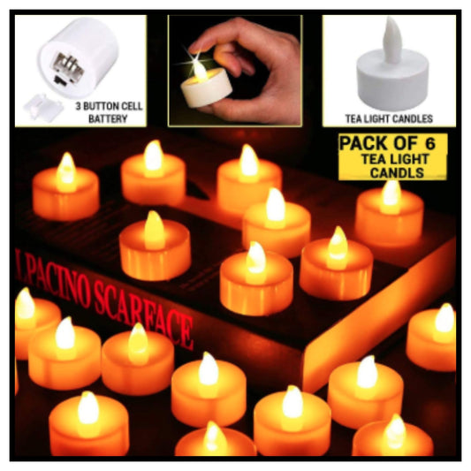 Diya Led Light (pack of 6)