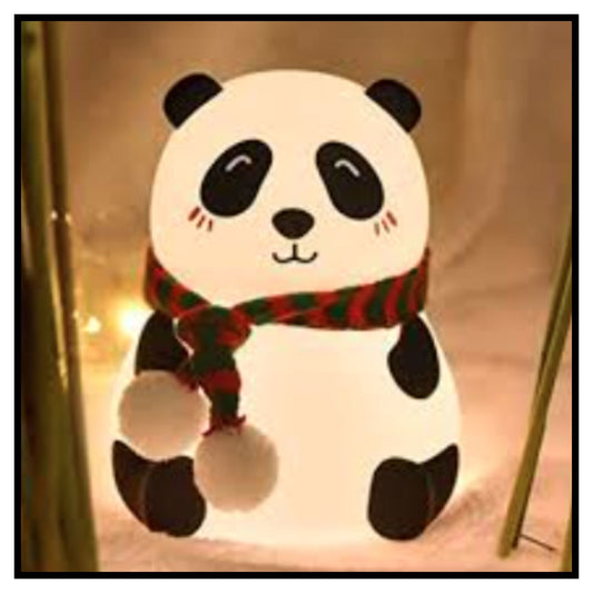 Panda Lamp, Night Lamp for Kids, Panda Touch Silicone Lamp