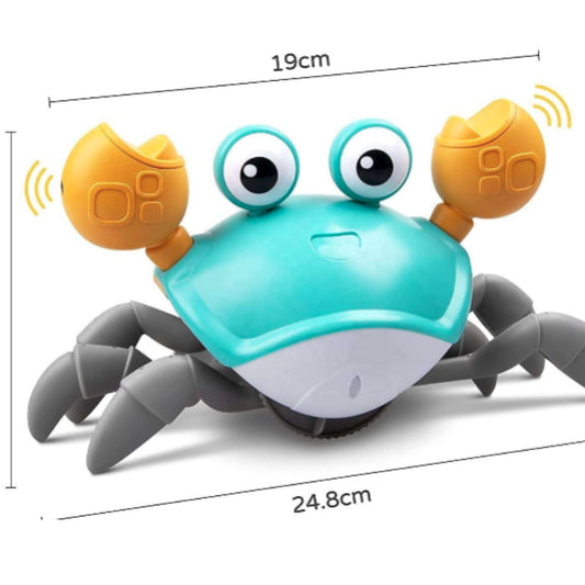 Crab Baby Toy Crawling with Music and LED Light