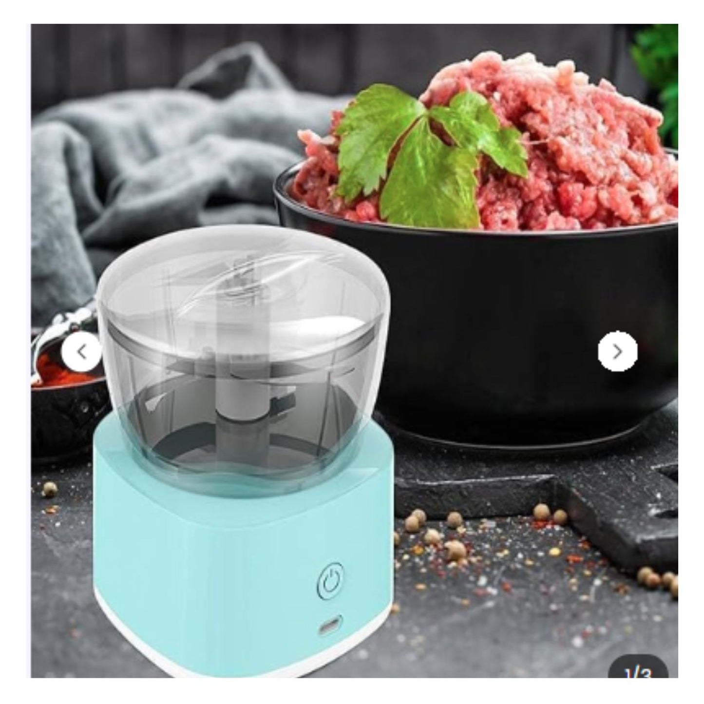Mini Electric Food Chopper