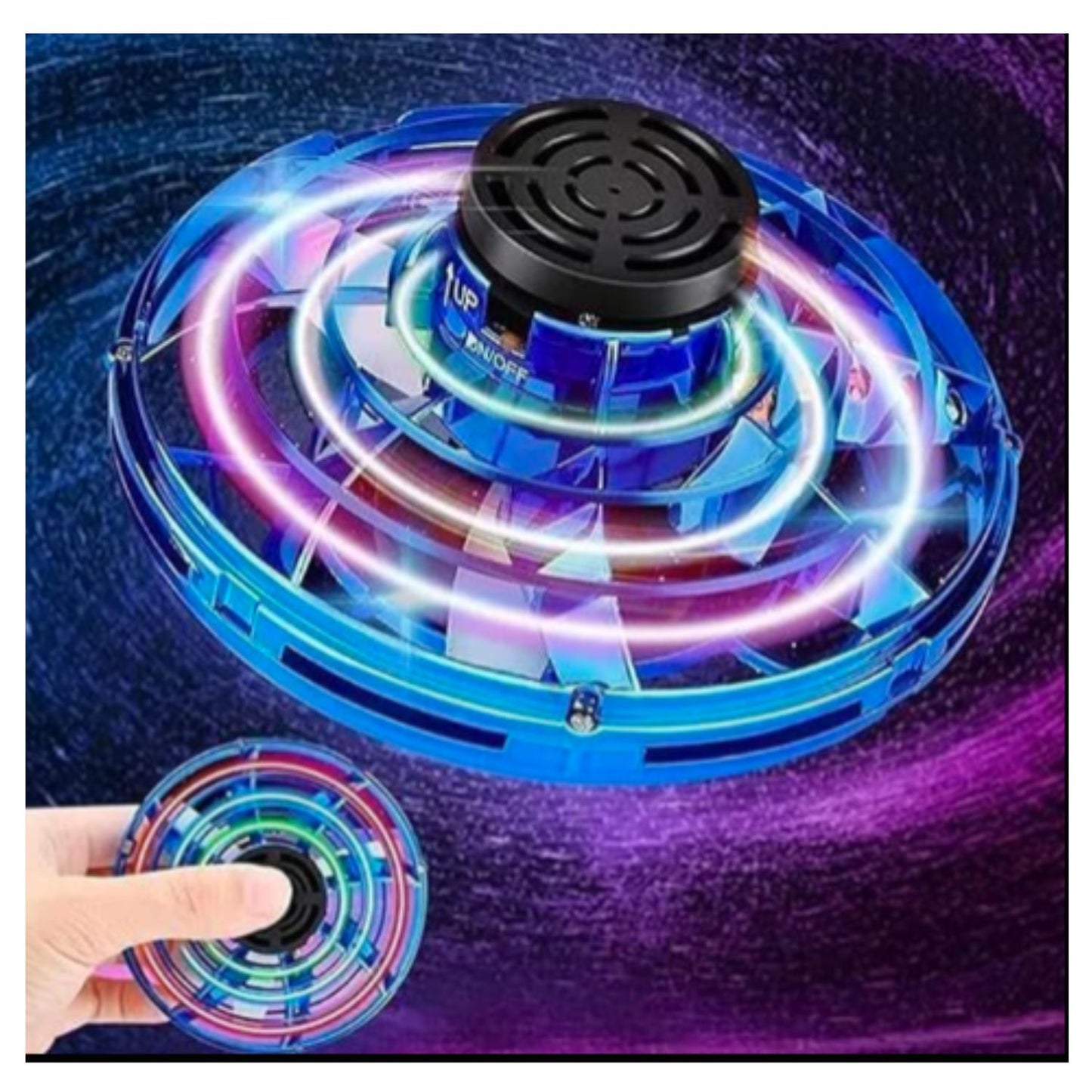 Mini UFO Flying Spinner Toy
