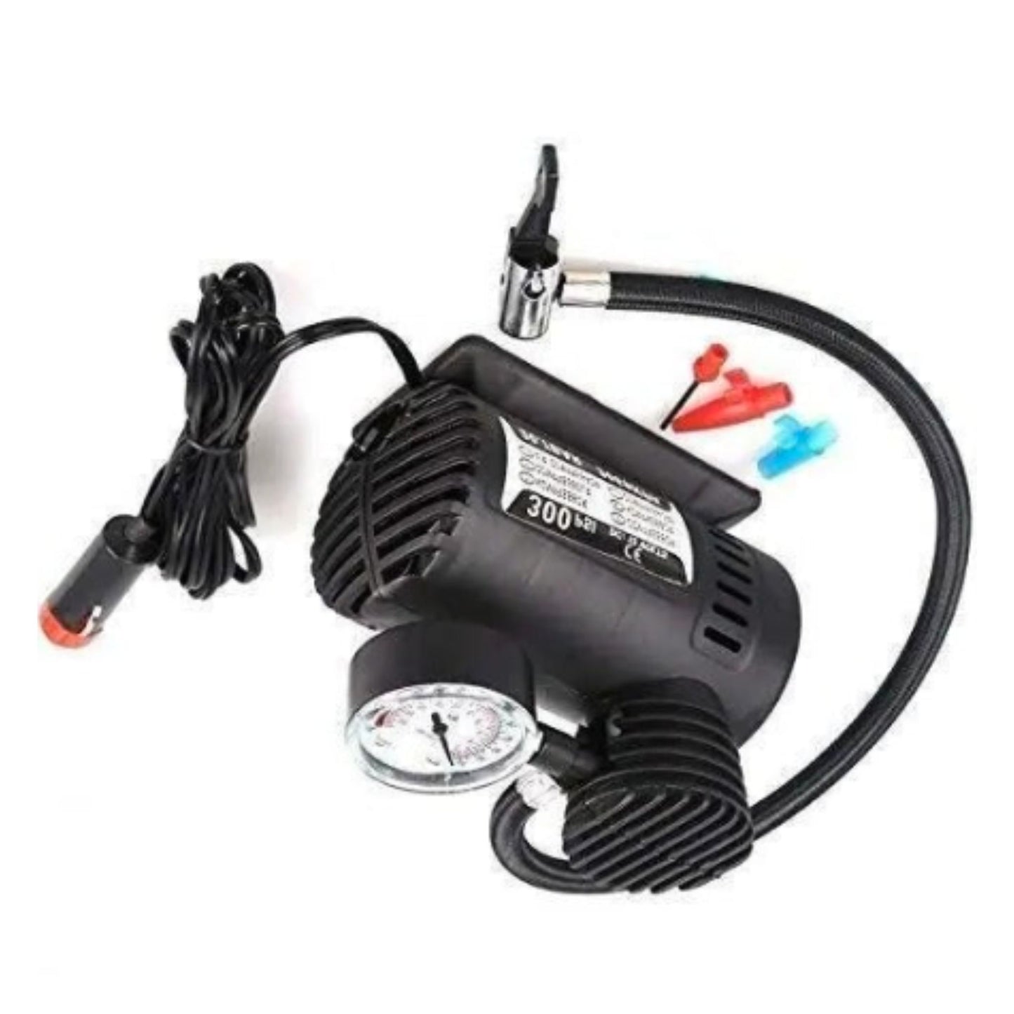 Portable Electric Car Air Pump Tyre Compressor 12V/300 PSI
