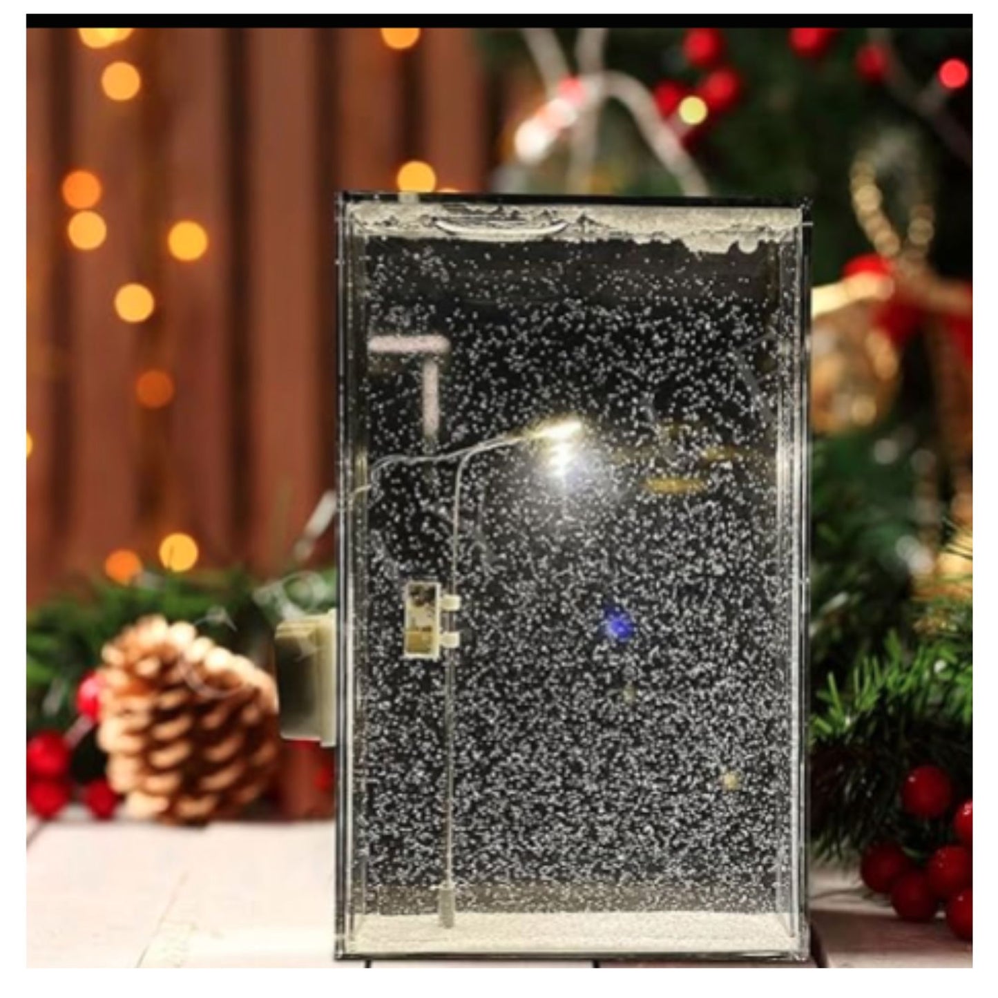 Snowy Street Lamp Night Light