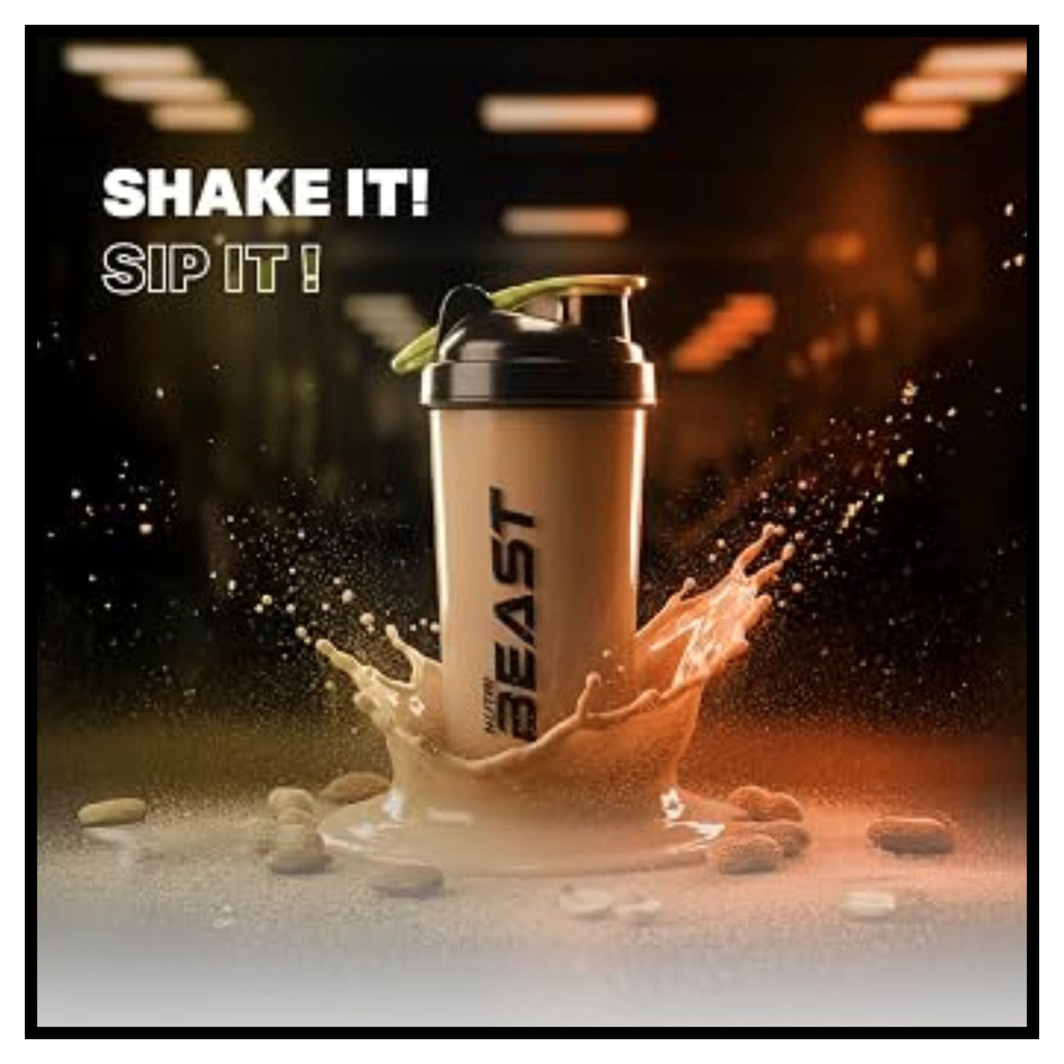 Protein Shaker Bottle