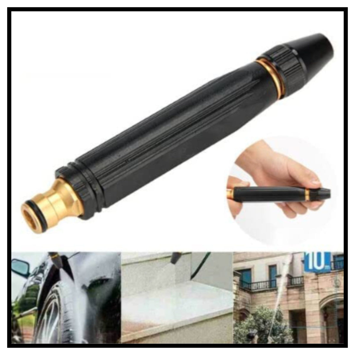 Portable High-Pressure Washing Water Gun Nozzle