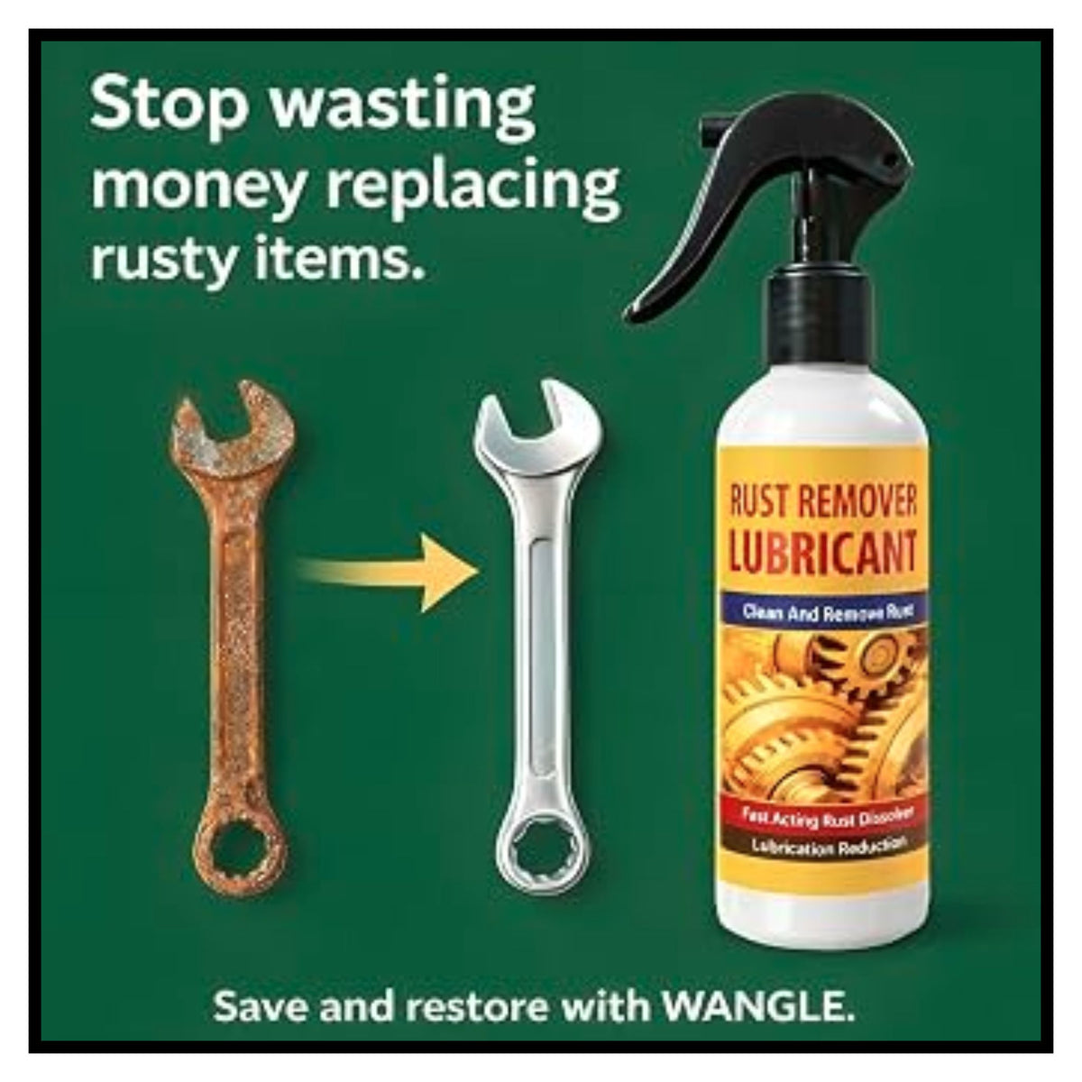 Rust Remover Spray (Pack of 2)