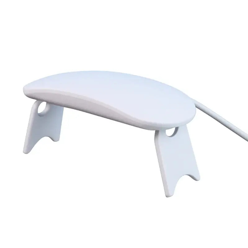 Mini Portable UV LED Nail Lamp USB Powered Gel Nail Polish Curing Dryer with Foldable Stand