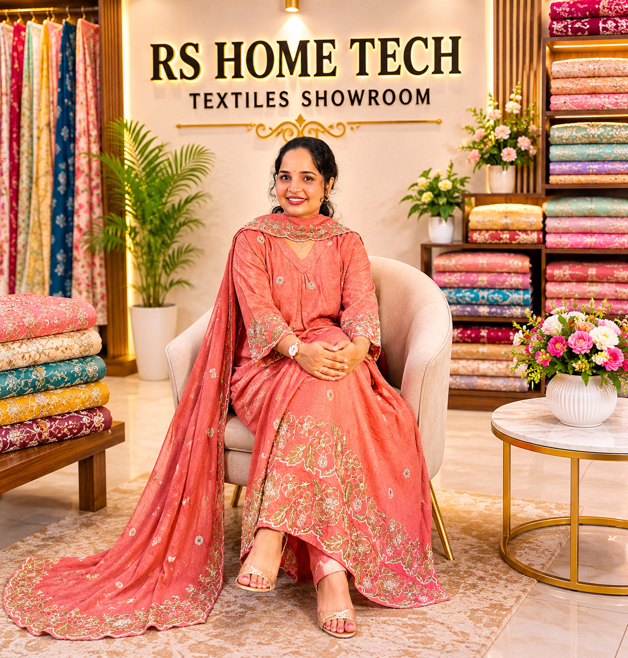 MAYURI CHURIDAR TERRACOTTA (406118)