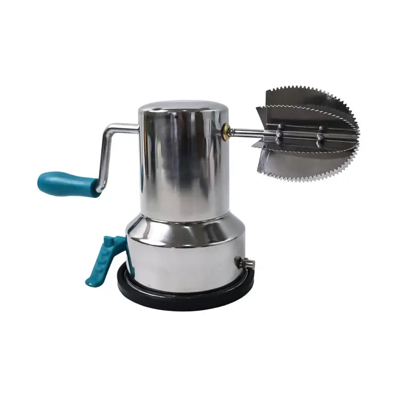 Supermom Stainless Steel Coconut Scraper with Vacuum Base – Manual Hand-Operated Coconut Grater for Kitchen Use – 1 Pc ( default, Standard )