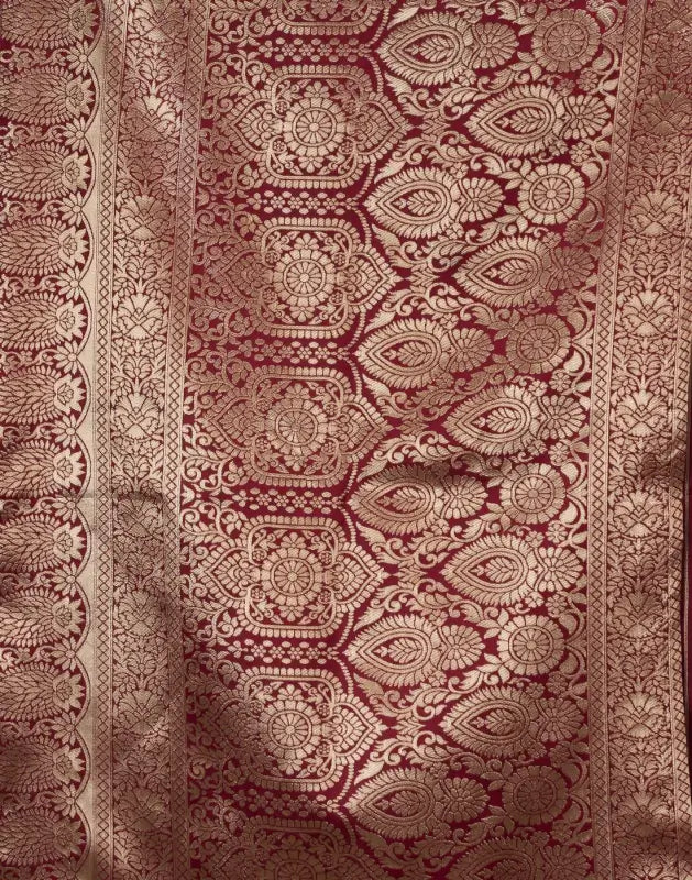 Jacquard Saree Everyday Elegance Collection ( maroon, OS )