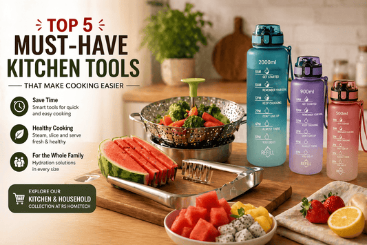 Top 5 Must-Have Kitchen Tools That Make Cooking Easier