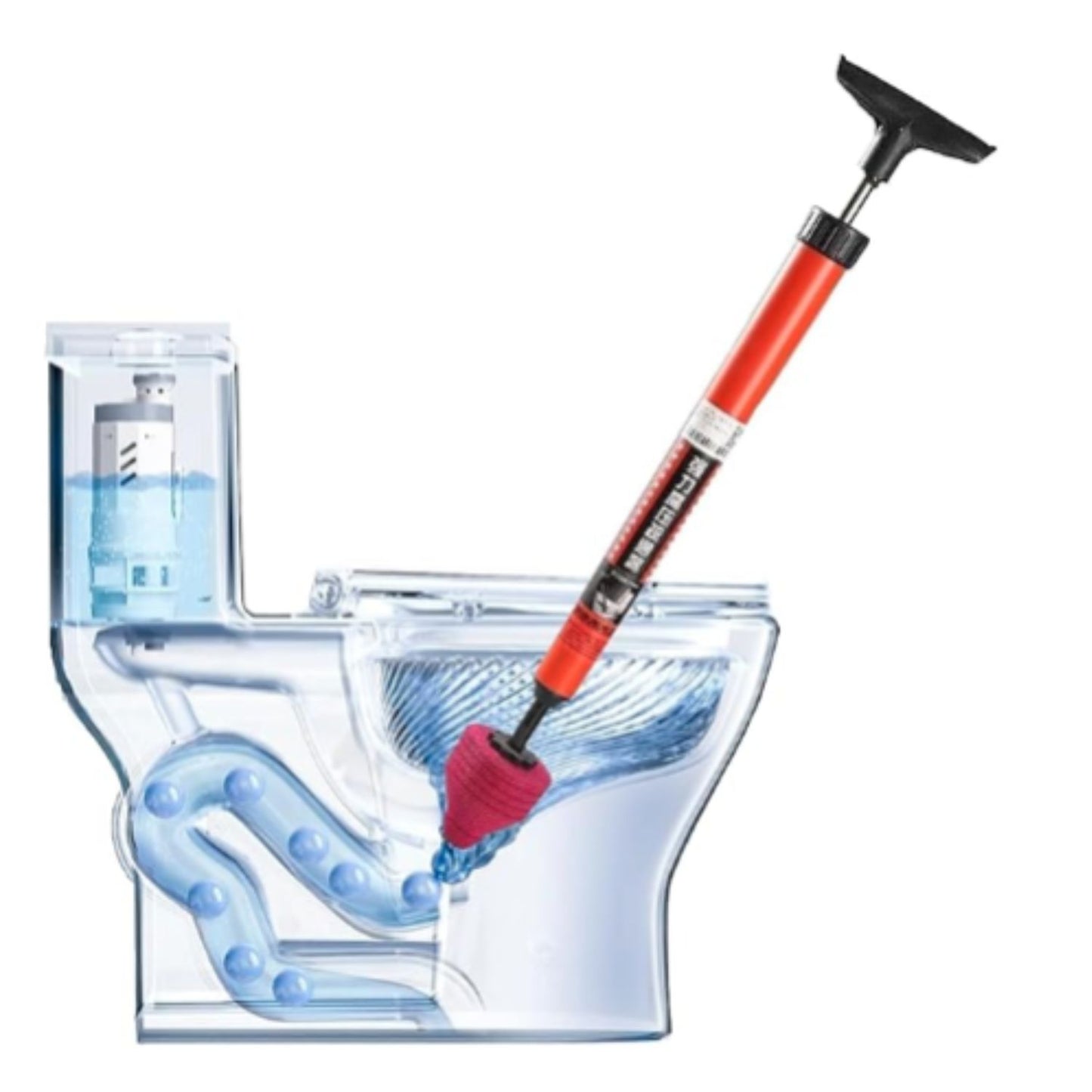 Plastic Turbo Flush High Pressure Dredging Tool