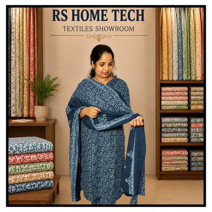 Kareena Churidar Green L - S.NO 414168