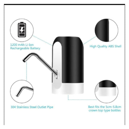 Automatic Wireless Water Can Dispenser Pump for 20 Litre Bottle
