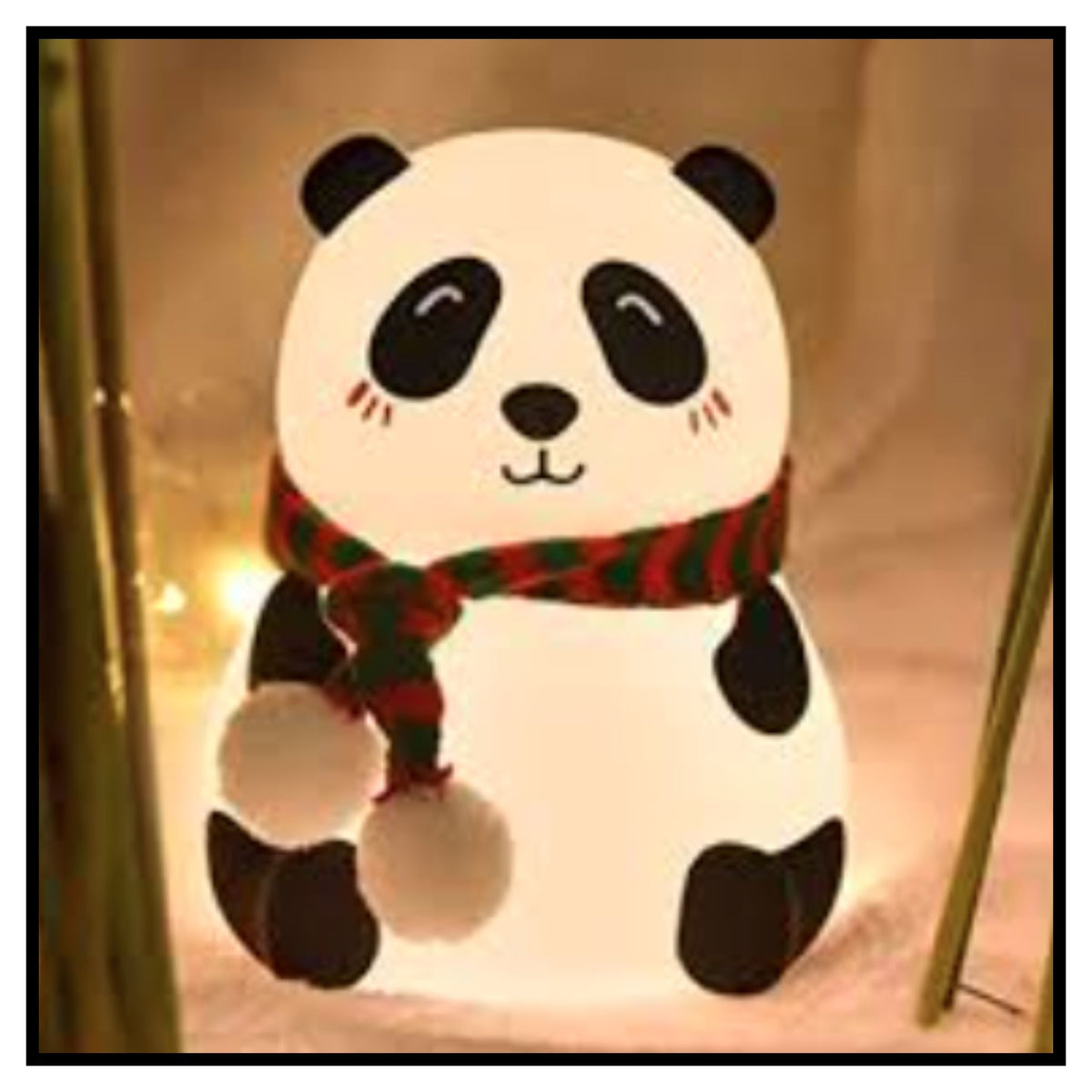 Panda Lamp, Night Lamp for Kids, Panda Touch Silicone Lamp
