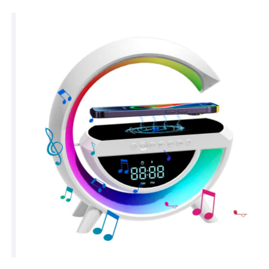 Magic Lamp - Wireless Charging Bluetooth Speaker RGB Light
