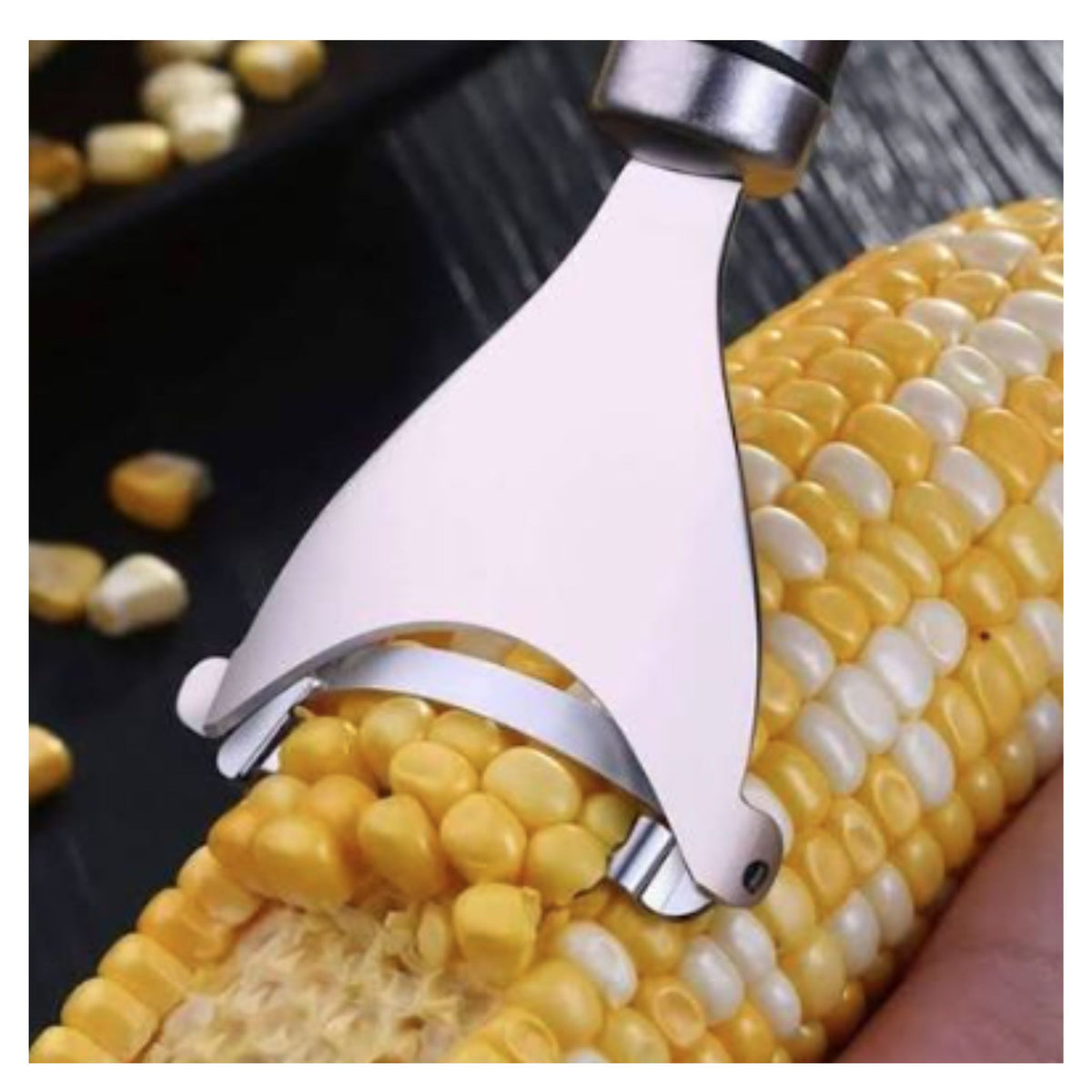 Stainless Steel Corn Peeler