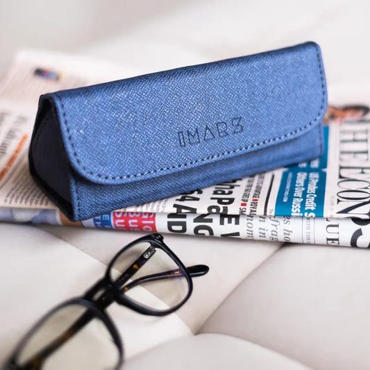 Unisex Light Weight Spectacle Case ( blue, Standard )