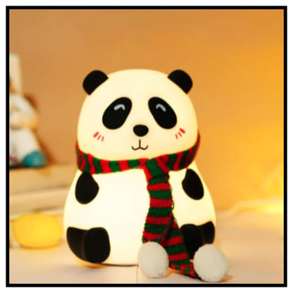 Panda Lamp, Night Lamp for Kids, Panda Touch Silicone Lamp