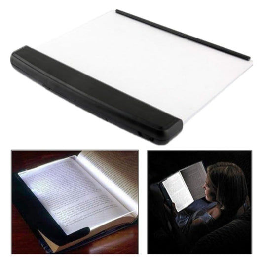 Rechargeable Book Reading Light for Night Study | Eye-Safe LED Panel with 3 Colors