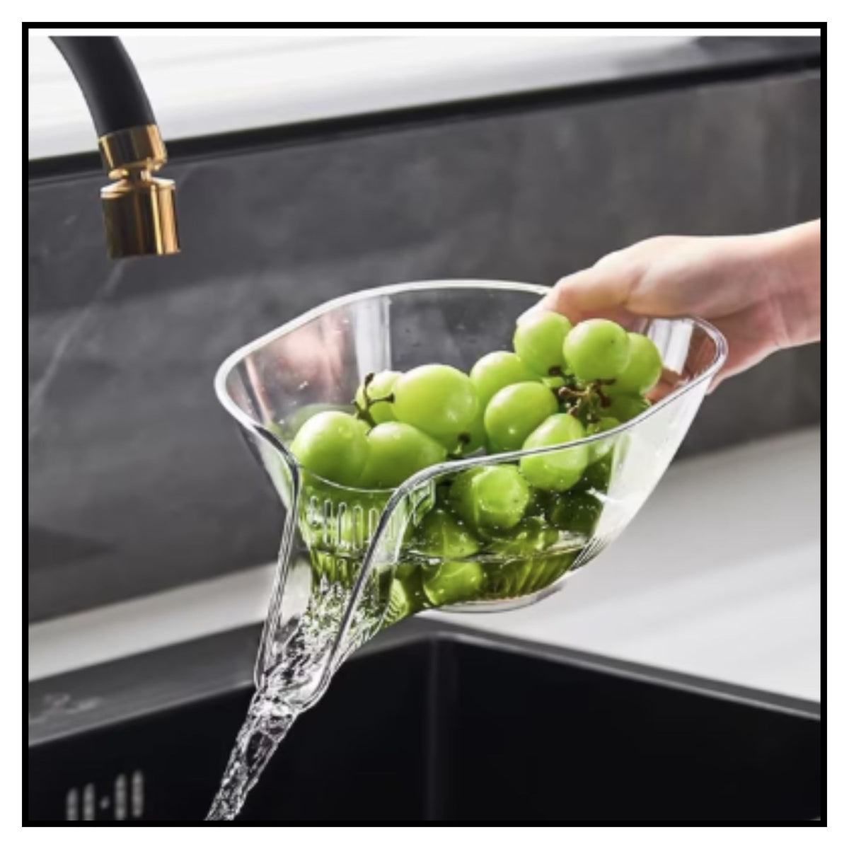 Drain Basket Funnel for Kitchen Sink