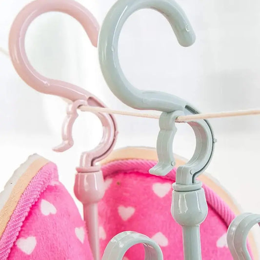 Shoes Drying Hanger, Rotatable Shoe Hanging Racks for Balcony Closet (1pc) ( default, Standard ).