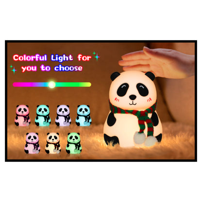 Panda Lamp, Night Lamp for Kids, Panda Touch Silicone Lamp