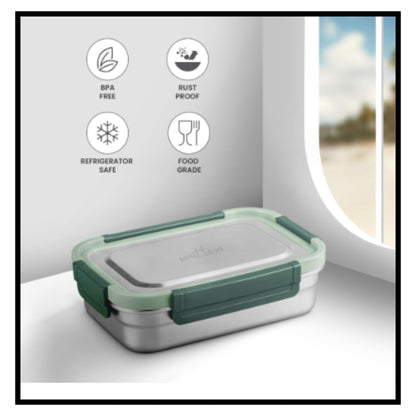 Stainless Steel Insulated Airtight Leak-Proof Lunch Box