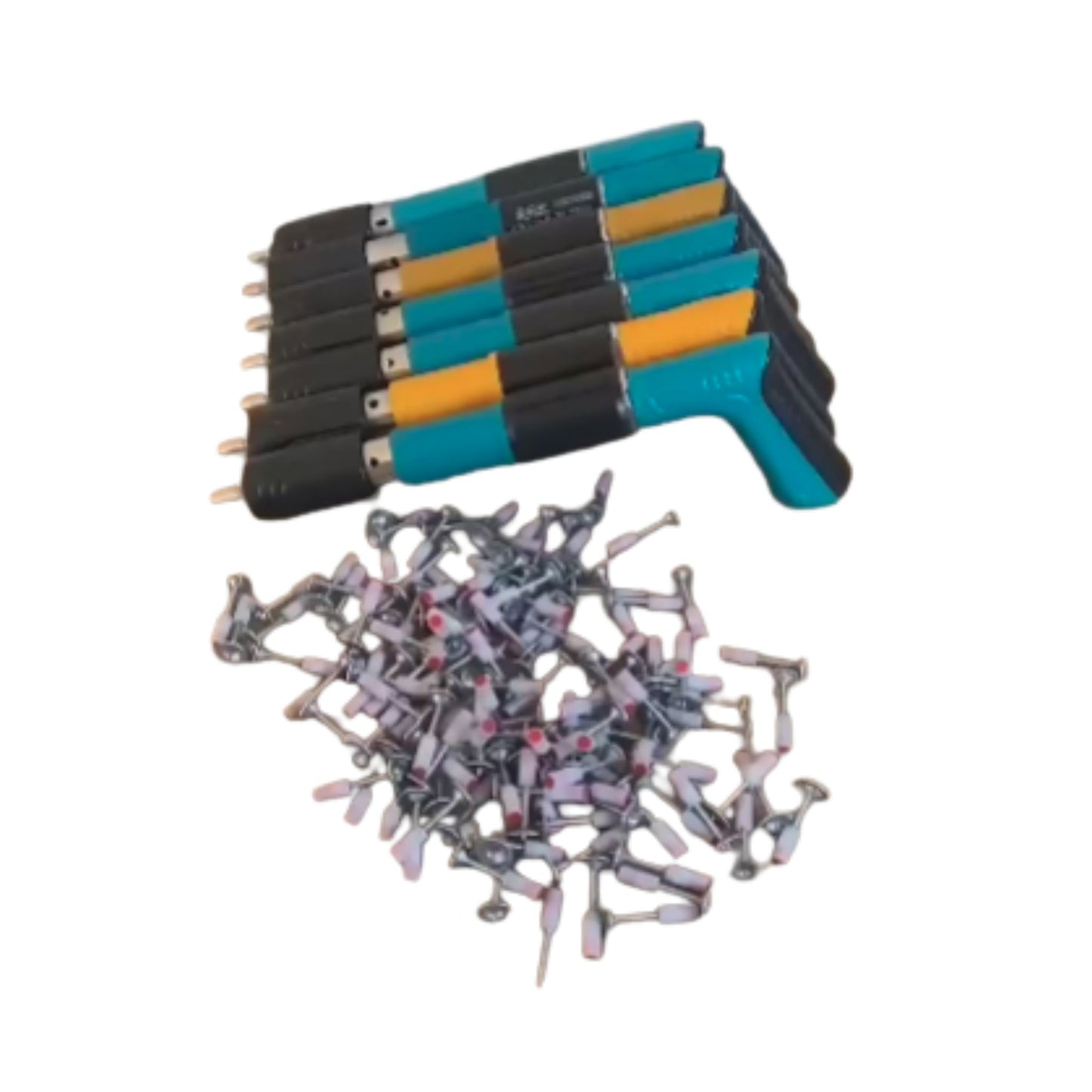 4 Speed Adjustable Manual Steel Concrete Nail Gun Tool