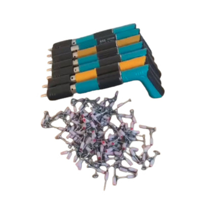 4 Speed Adjustable Manual Steel Concrete Nail Gun Tool