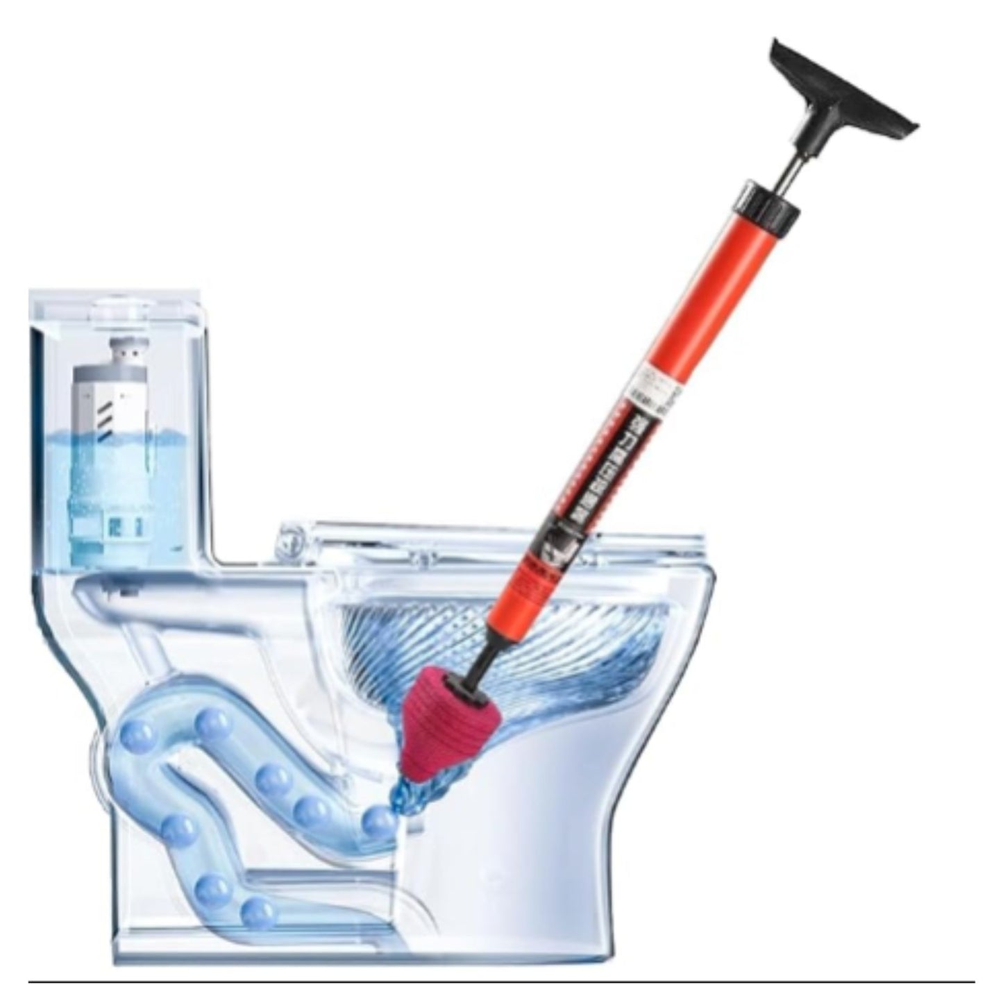 Plastic Turbo Flush High Pressure Dredging Tool