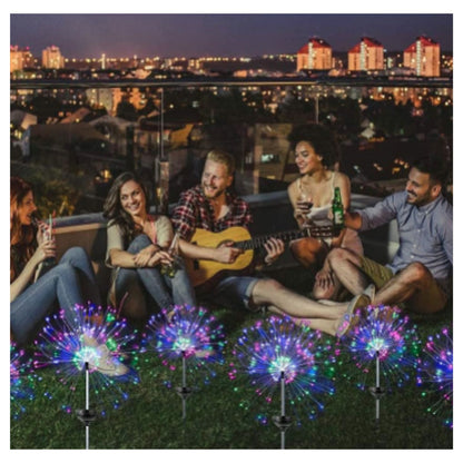 Seven Colors Gradient Solar Christmas Tree Light
