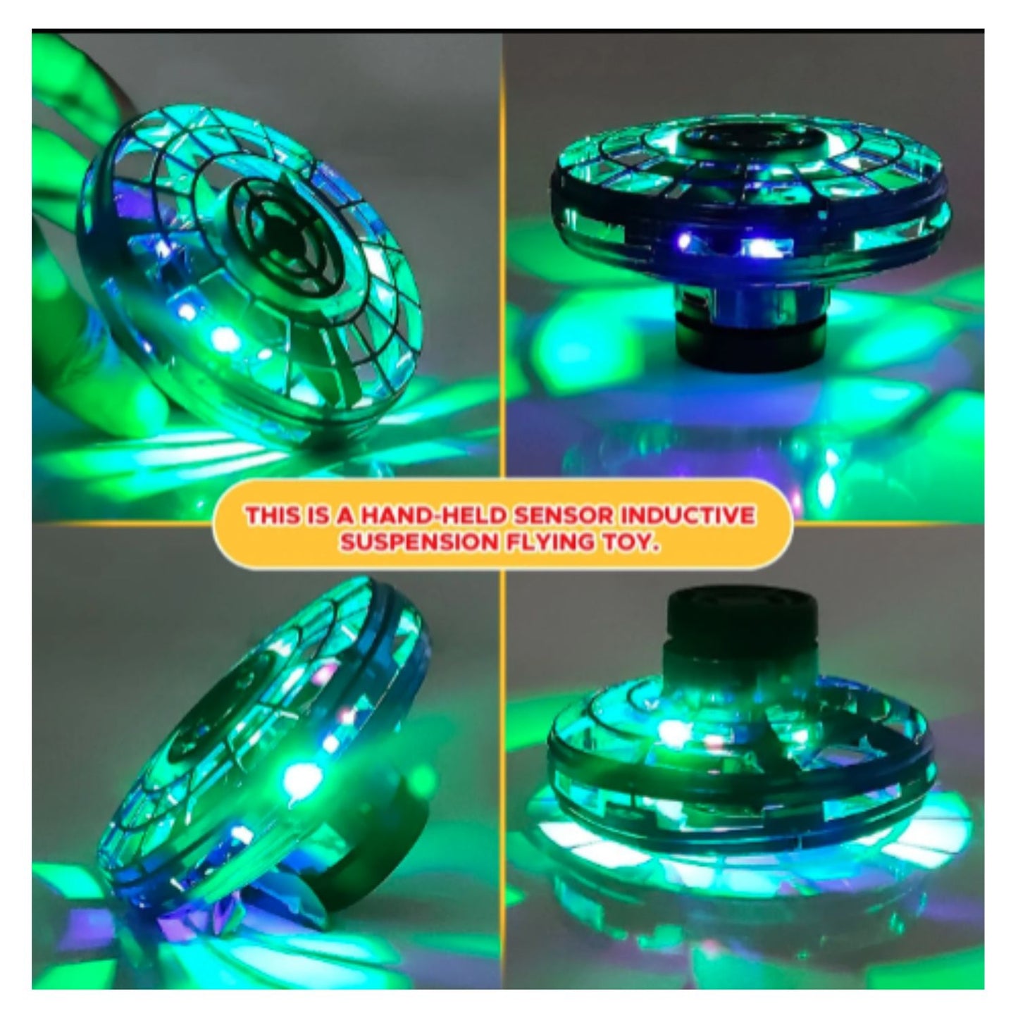 Mini UFO Flying Spinner Toy