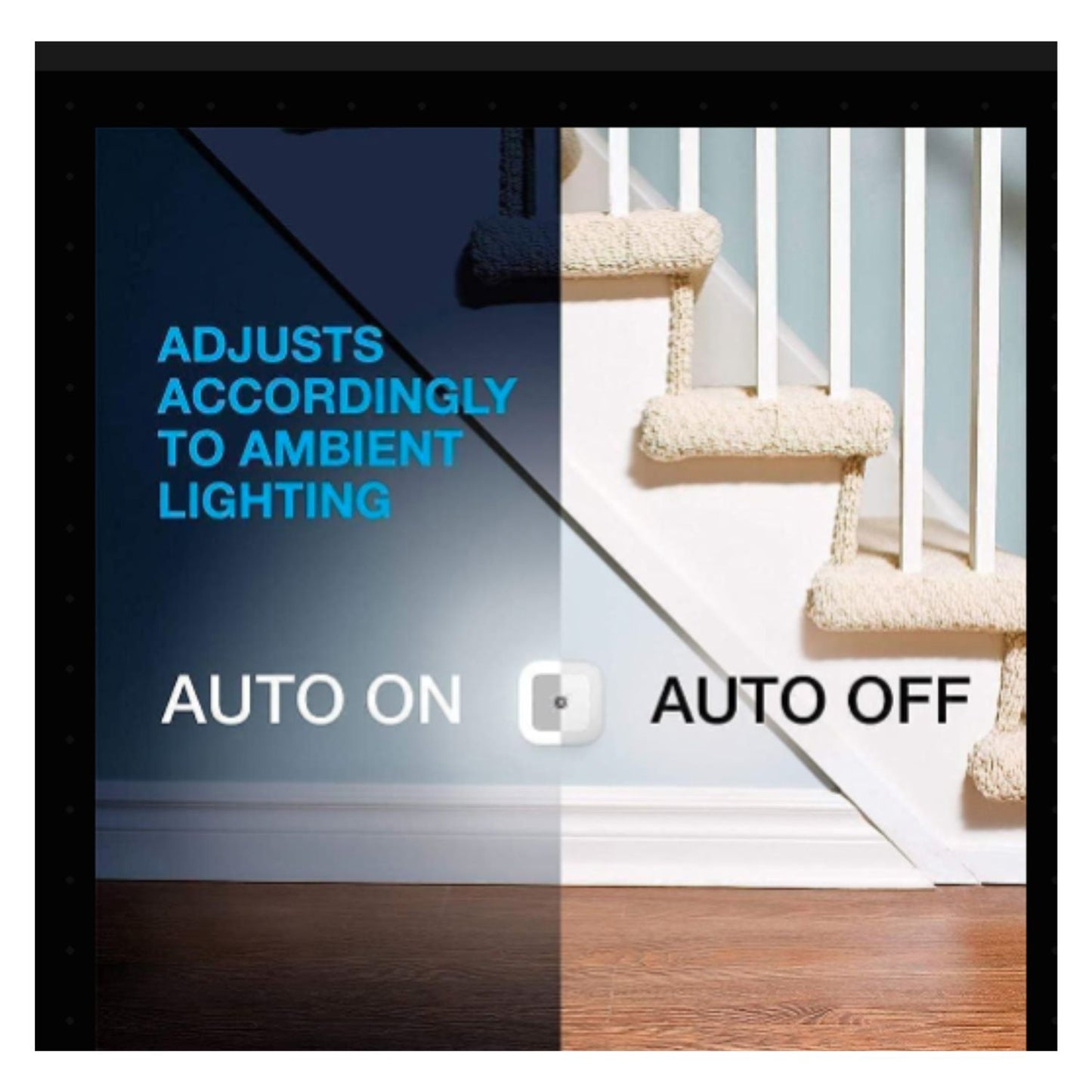 Night Lamp Sensor Led Light with Plug Type