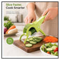 Plastic 2 in 1 Vegetable & Fruit Multi Cutter with Peeler