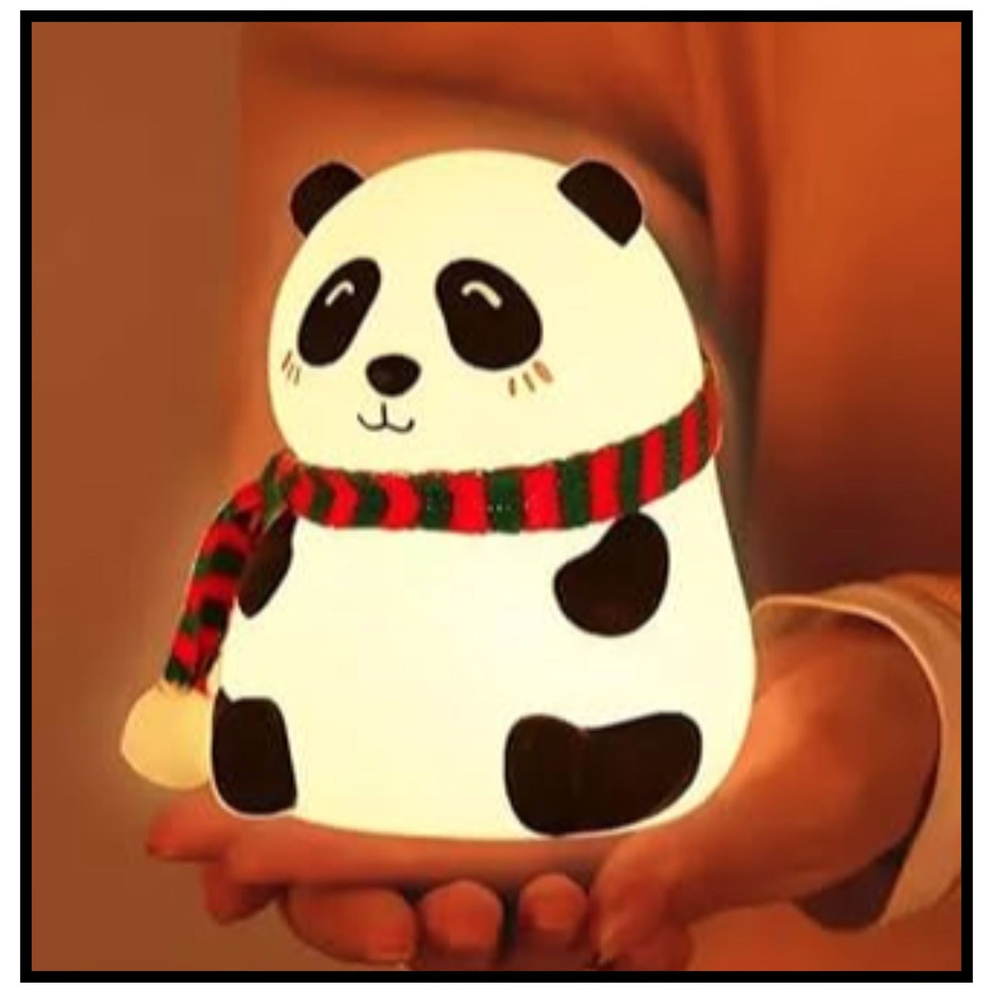 Panda Lamp, Night Lamp for Kids, Panda Touch Silicone Lamp