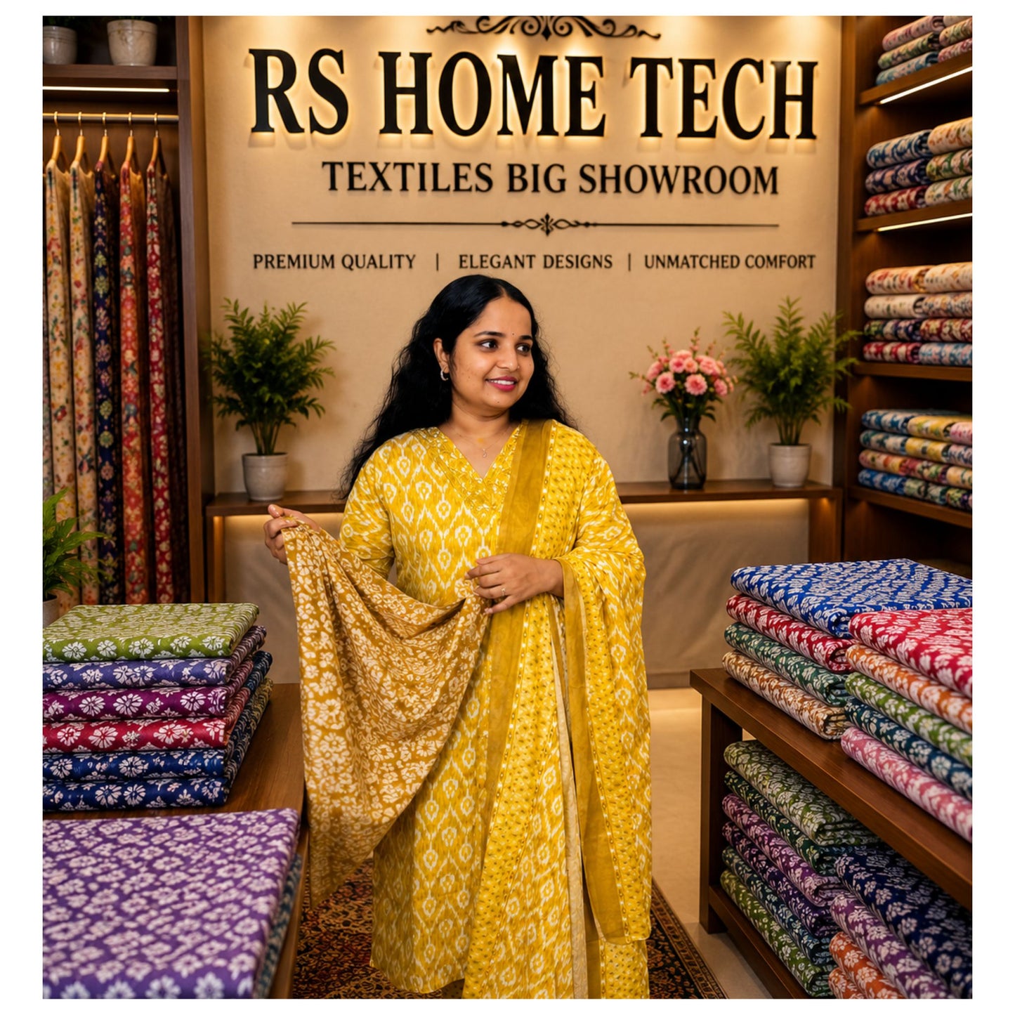 Gayathri Churidar Mehndi Yellow XL - S.NO 414137