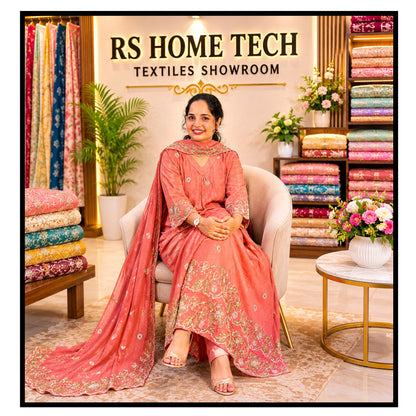 Mayuri Churidar Terracotta - S.NO 406118