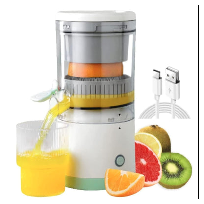 Electric Juicer Orange Squeezer Citrus Press Lemons, Portable USB Charging Electric Juicer