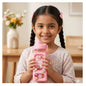 Kawaii Water Bottle with Lid and Straw (700 ml )