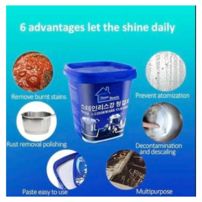 Wash Stainless steel Cleaning Cream Dish Cleaning Gel