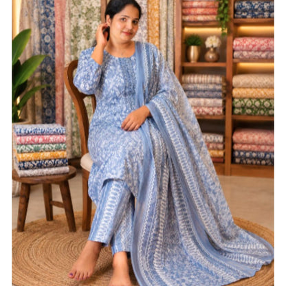 Gayathri Churidar Dark Olive Green M - S.NO 414137