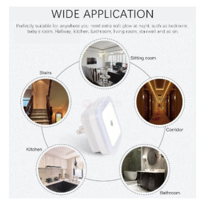 Night Lamp Sensor Led Light with Plug Type