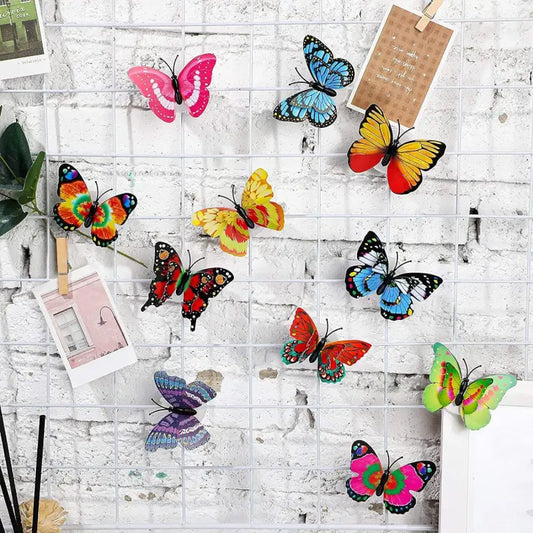 Butterfly 3D Night Lamp â€“ Multicolor Illusion LED Lamp for Bedroom, Drawing Room & Kids ( default, OS )