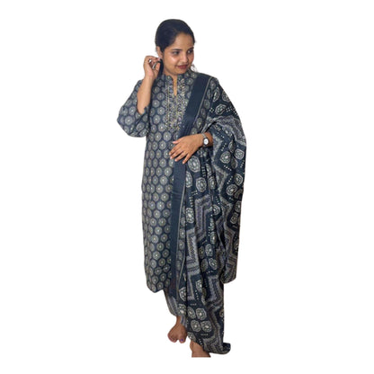 Mareena Churidar Dark Olive Green 5XL - S.NO 410305