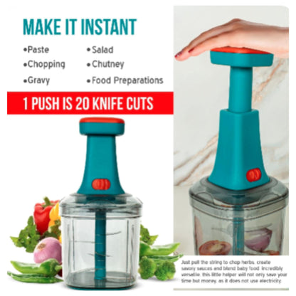 Manual Hand Press Push Chopper