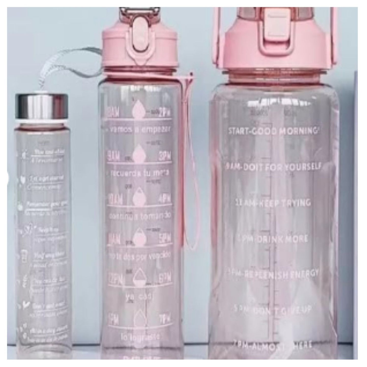 Transparent Water Bottle