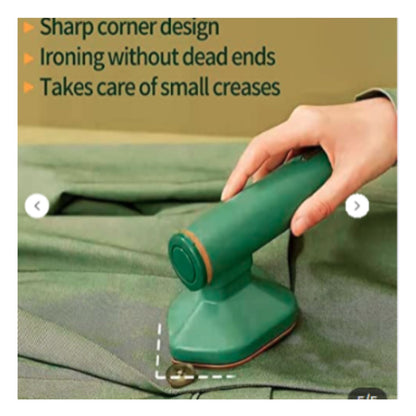 Portable Micro Steam Iron, Green Iron Handheld Garment Steamer