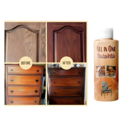 Wood Polish Furniture Cleaner & Shiner Spray (PACK OF 2 )